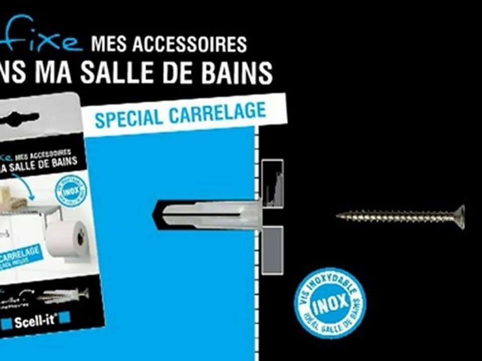 Comment fixer mes accessoires de salle de bain ?