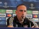 Franck Ribéry en conférence de presse avant le match Lille-Munich
