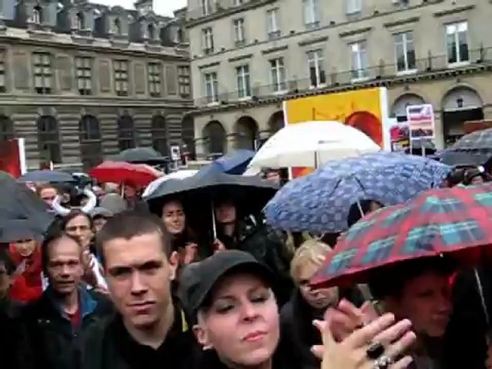 Gérard CHAROLLOIS  à Paris le 20 Octobre 2012 Manif Contre la Corrida