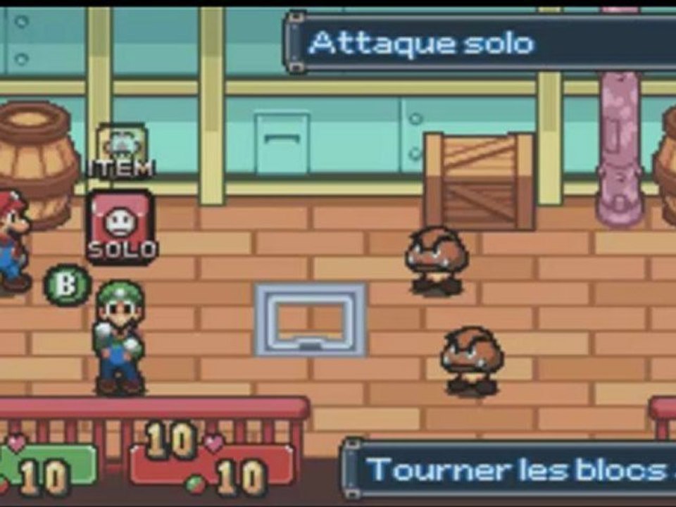 Mario et Luigi Superstar saga /1/ C'est parti !
