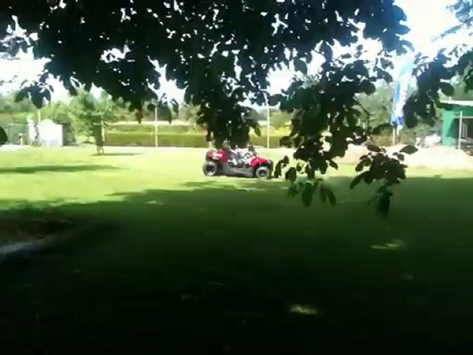 lauryne jeremy pilote d'essai buggy enfant