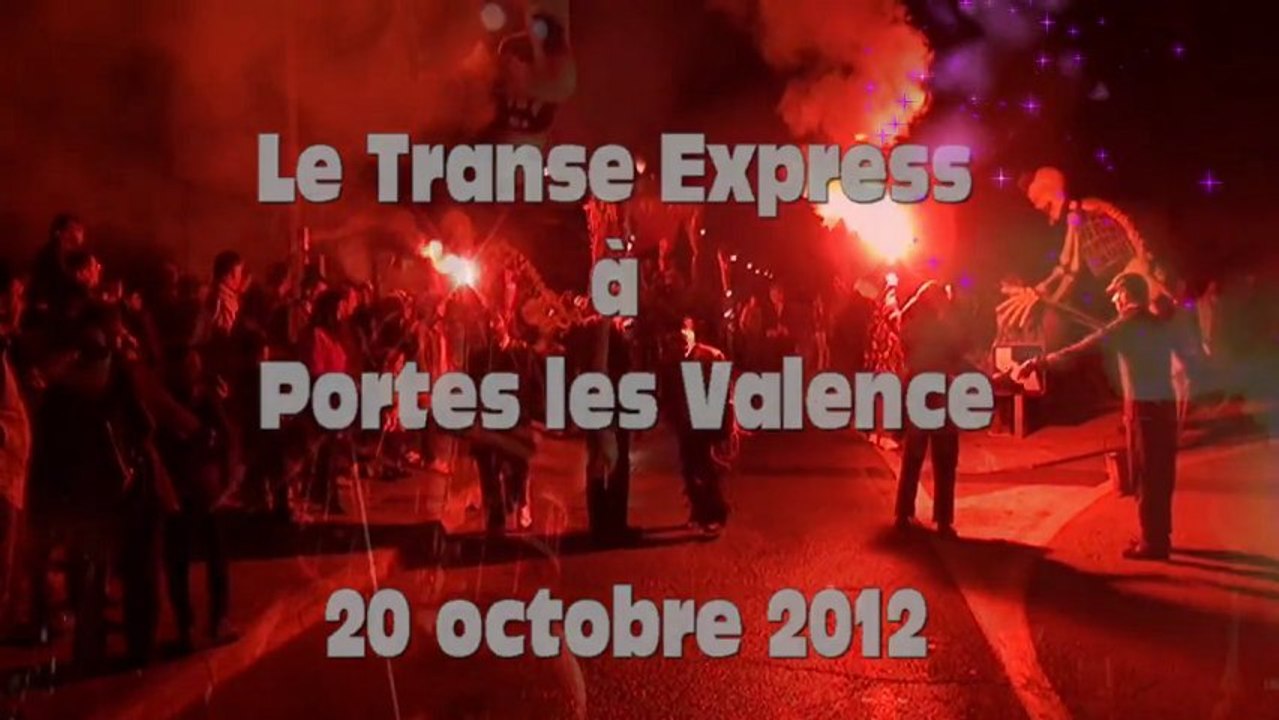 Le Transe Express à Portes les Valence le 20 10 2012.