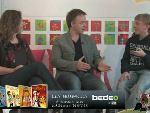 Emission spéciale Dubuc et Delaf, auteurs des Nombrils et invités d'honneur du festival BD de Chambéry