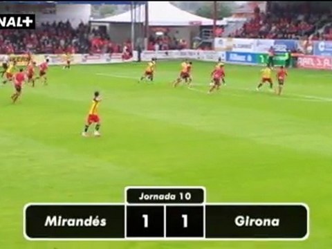 Liga Adelante Mirandés 1 Girona 1