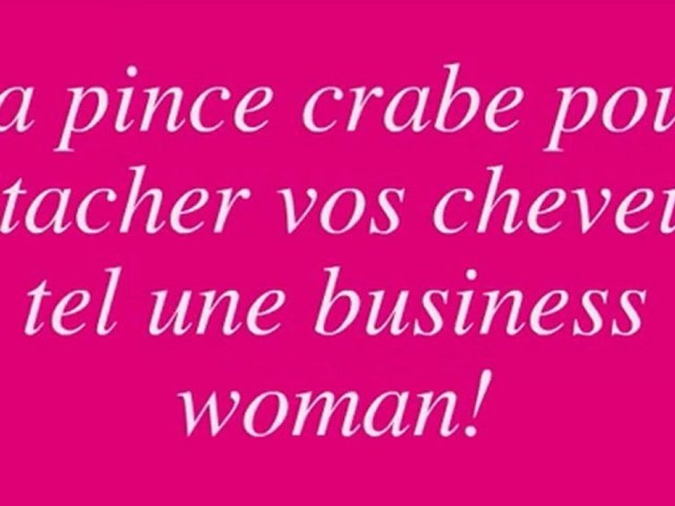 Pince crabe femme