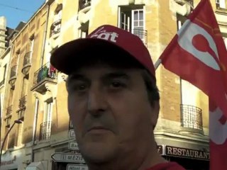 Tous les ouvriers d'Electrolux manifestent à Charleville