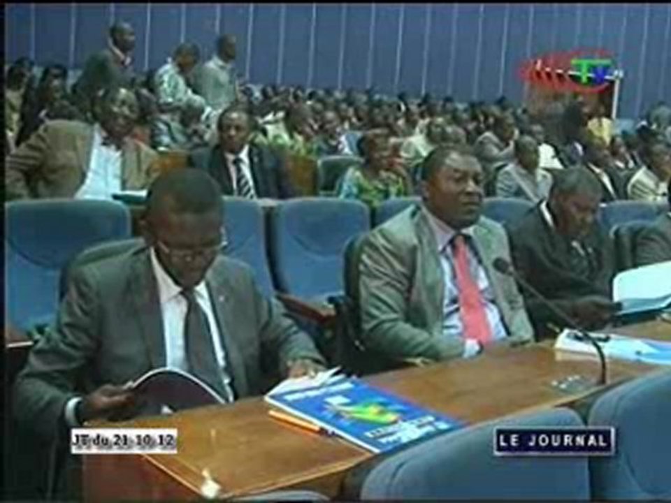 Présentation du budget exercice 2013 à l’assemblée nationale