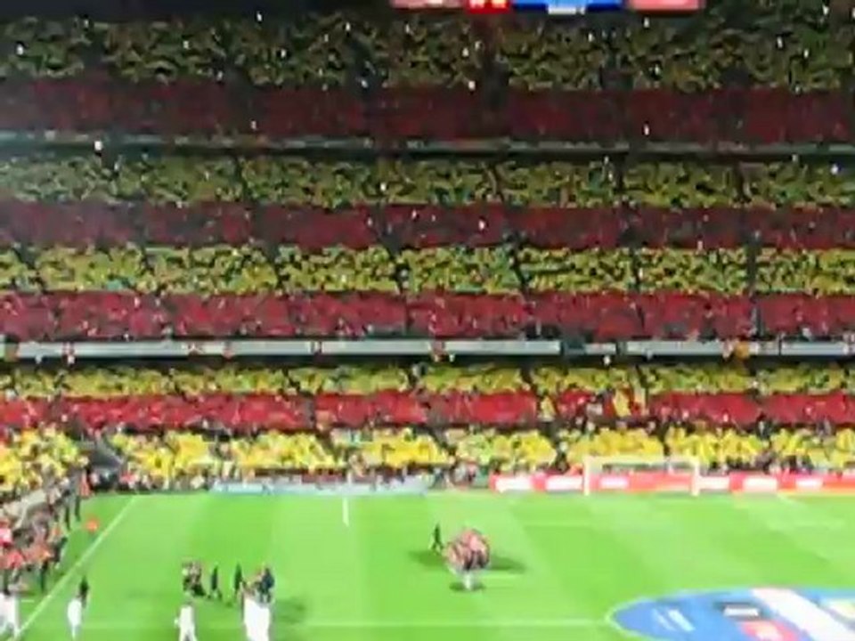 Clasico du 07/10/2012 : Barça - Réal Madrid 2-2 (1-1) L'entrée des joueurs !!!