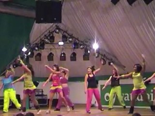 Démo de Zumba - Expo de Cossonay - 13.10.2012