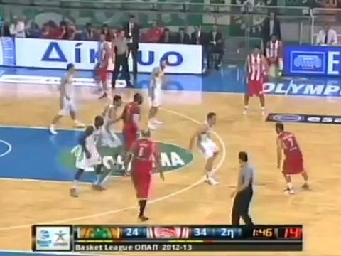 Παναθηναϊκός-Ολυμπιακός 60-64 Τα highlights (22/10/2012)