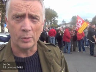 Bergerac : les syndicats de la SNPE rencontrent Brigitte Allain