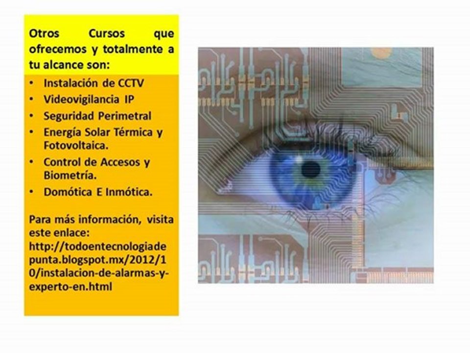 Curso Como Instalar Alarmas de Seguridad