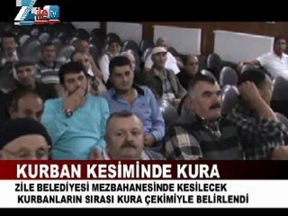 Zilede kurban kesim kura