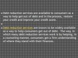 How Debt Reduction Services Can Restore Your Credit Score