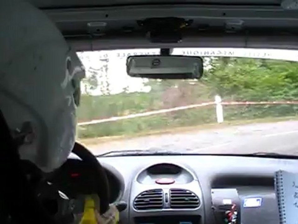 rallye des boucles de seine 2012 es 5 brestot 206 xs a6k fleury nicolas / lemire nicolas