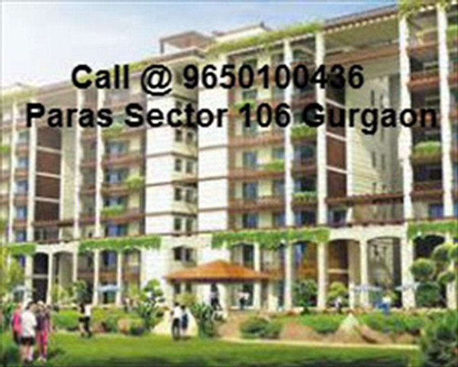 9650100436 Paras Sector 106 Gurgaon 2BR