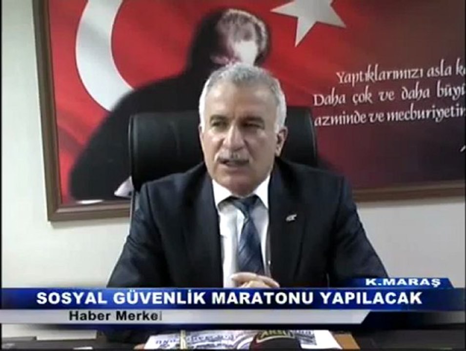 SOSYAL GÜVENLİK MARATONU YAPILACAK