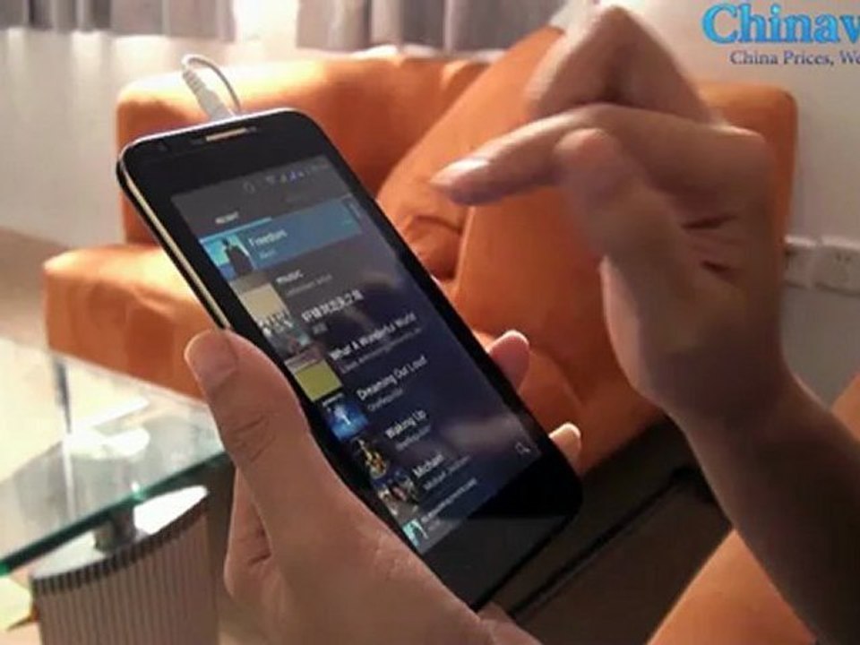 Dual Core Android 4.0 Phone - Android 4.0 OS Phone with 1GHz Dual Core CPU