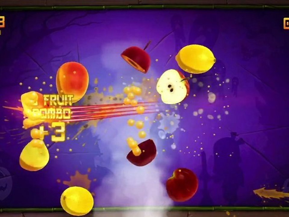 Fruit Ninja Kinect - Bande-Annonce - DLC Trick or Treat Bag