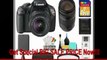 SPECIAL DISCOUNT Canon EOS Rebel T3 12.2 MP Digital SLR Camera Body & EF-S 18-55mm IS II Lens with 75-300mm III Lens + 16GB Card + Battery + Case + (2) Filters + Tripod + Cleaning & Accessory Kit