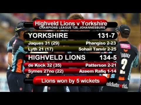 Cricket Video - Lions Through To CLT20 Semis, Delhi Daredevils Stay Alive - Cricket World TV