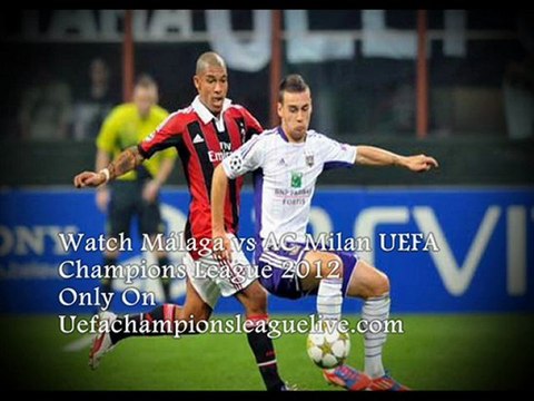 AC Milan vs Malaga UEFA League Football Live