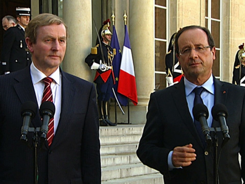 Point de presse avec M. Enda KENNY, Premier ministre d'Irlande