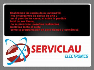 copia de llaves coche moto camion, abrir coche sin llave . Serviclau