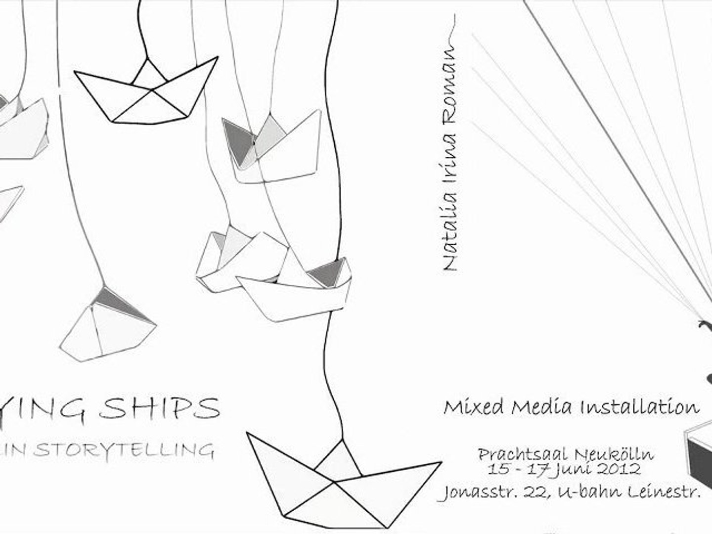 ⁣Flying Ships, Berlin Storytelling