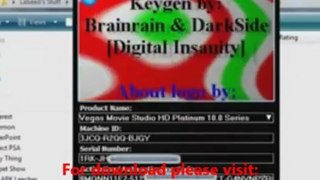 Sony Vegas Pro 11 Keygen (Serials) FREE DOWNLOAD MEDIAFIRE