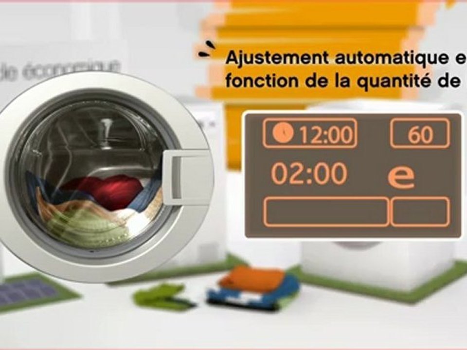 Ensemble lave-linge et sèche-linge Essentiel B