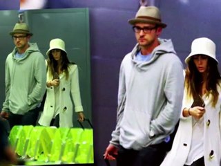 Premières photos des jeunes mariée Justin Timberlake et Jessica Biel