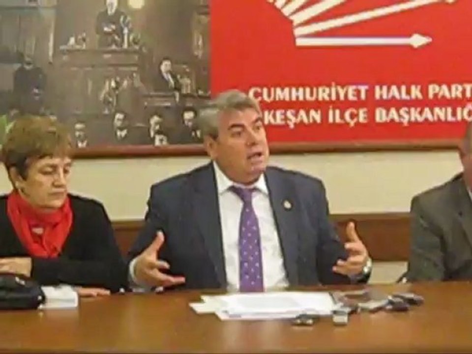 Kemal Değirmendereli Basın Toplantısı