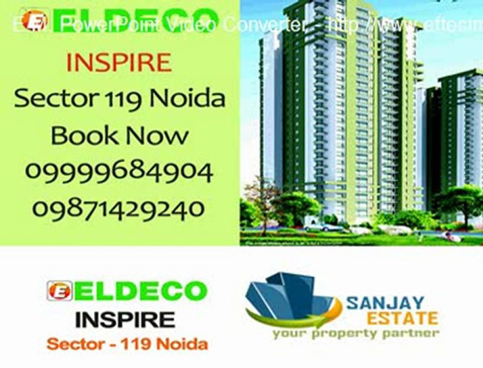 Eldeco New Project Noida [sanjayestate.com] Eldeco Inspire Sec 119 Noida