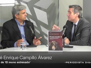 José Enrique Campillo Álvarez, autor de 'El Mono estresado'. 23-10-2012