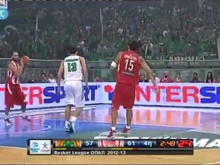Paο vs. Olympiacos 60-64 (το τελευταίο τρίλεπτο)