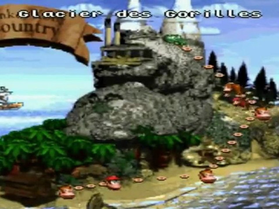 Donkey Kong Country Episode 4 Les Orangutan, les Requins et la grosse Abeille