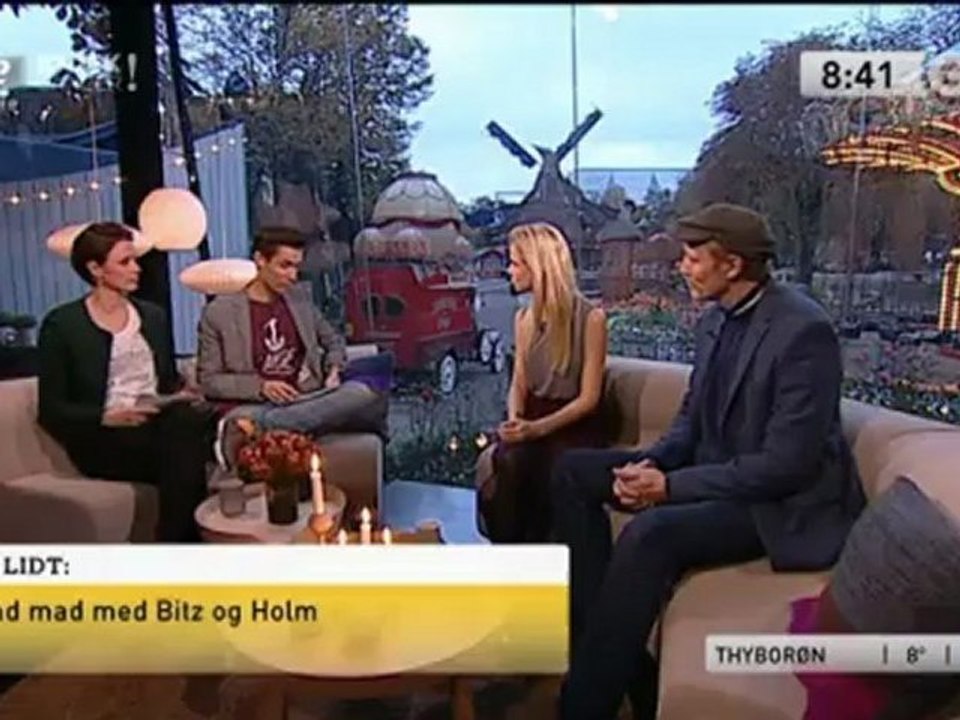 Lars Mikkelsen in "Go' Morgen Danmark"