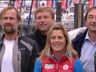 Les Skippers du Vendée Globe lors de la photo officielle