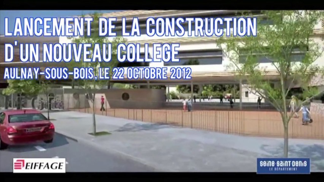 Un nouveau collège à Aulnay-sous-Bois