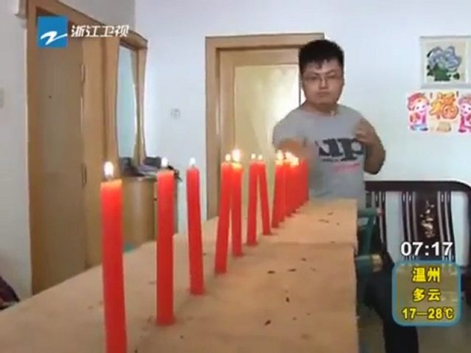 Il contrôle le mouvement de l'air et éteind des bougies