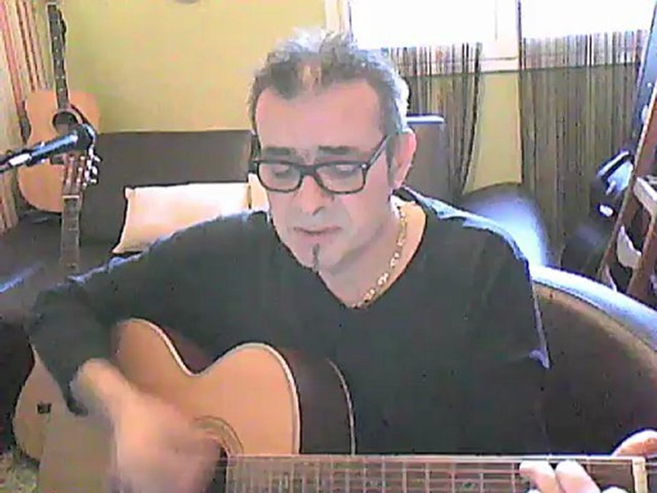 j ai la vie qui m pique les yeux.renaud.cover guitare