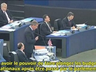 23/10/2012 Nigel Farage à Von Rompuy  : "vous avez été pire que ce que je croyais"