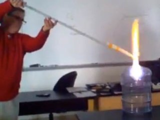 Une expérience en cours de physique qui dégénère