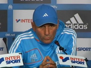 OM - Baup : "Il faudra compter sur d’autres"