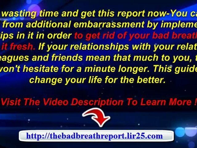 remedy for bad breath - home remedy for bad breath - cure bad breath