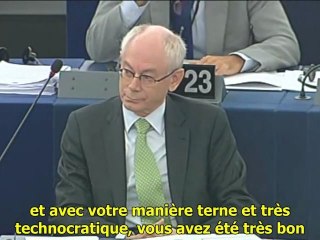 Nigel Farage à Von Rompuy: « vous avez été pire que ce que je croyais »