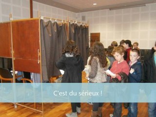 CM1 SAUTER Conseil Municipal Enfants Elections
