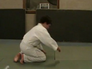 Suwari mae kaeten ukemi