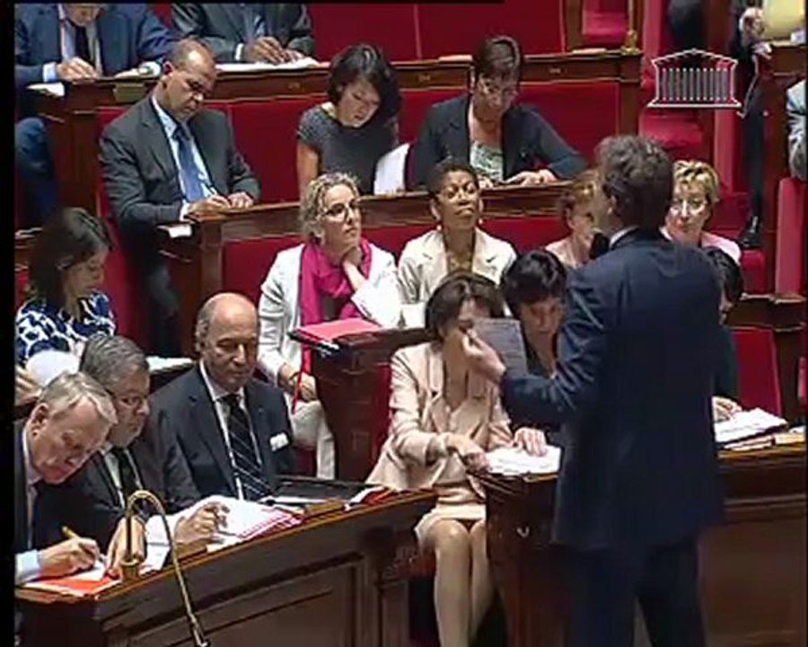 2012-07-17 - 1ère séance  Questions au Gouvernement PLFR 2012 QUESTIONS AU GOUVERNEMENT  Avenir de l’industrie automobile M. Éric Alauzet